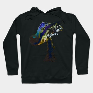 Mushroom Diffusion A Fragmented Fungi Hoodie